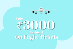  Cashback up to 3000 on flight ticket booking. use code - FLYGO